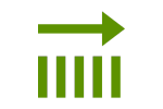 Circular arrow for consistent data