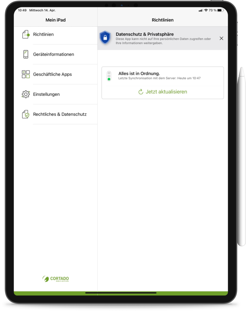 Neue BYOD App – für mehr Schutz von Privatsphäre und Daten