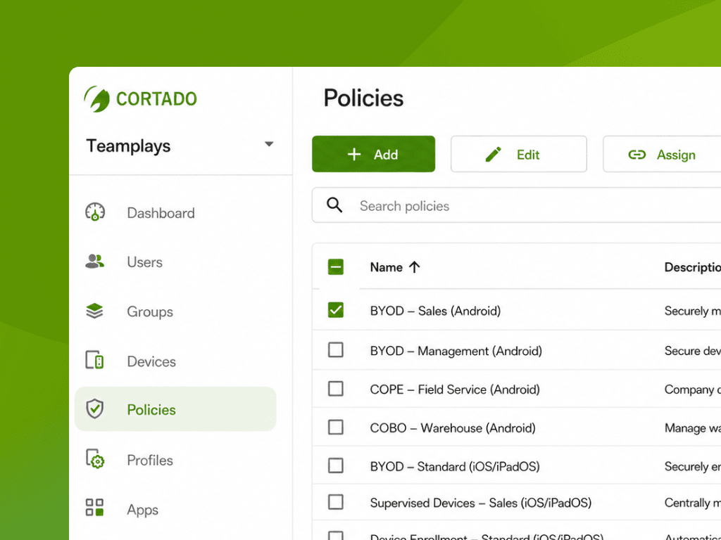 Policy Management Now Available on the New Administration Portal