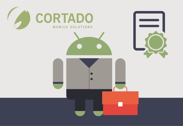 Cortado Re-Certified for Android for Work