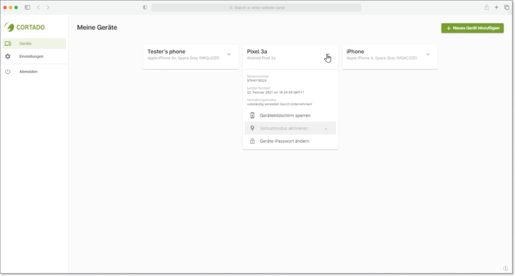 New User Portal - Easy enrollment for all management modes