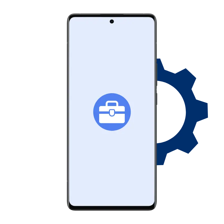 Fully managed Android device illustration