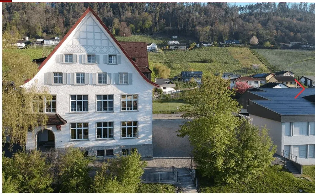 Klassenzimmer der Primarschule Balgach mit iPads