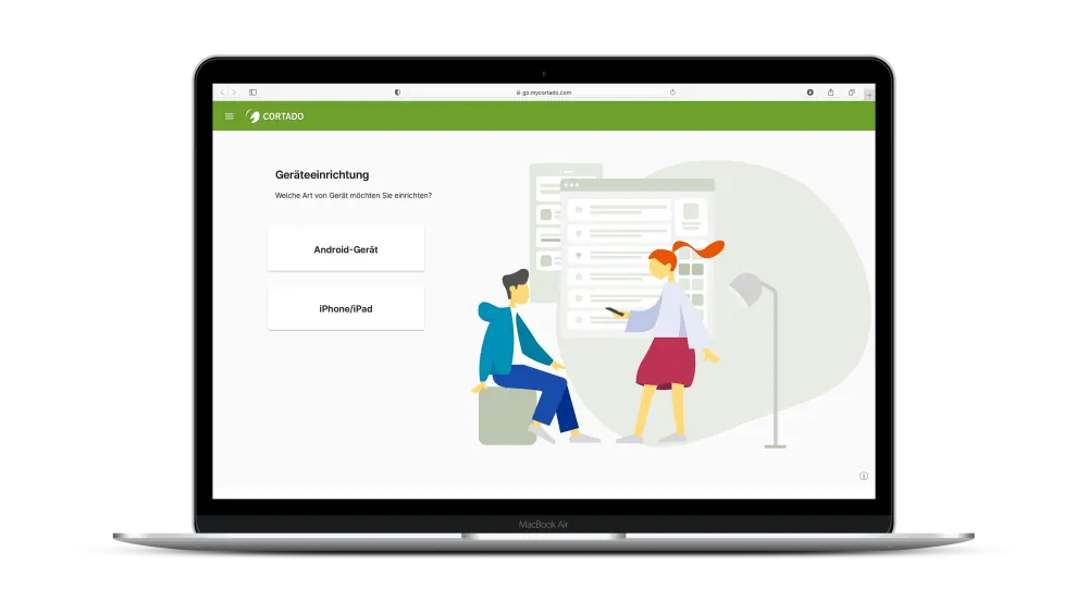 Geräteübersicht im MDM Benutzerportal