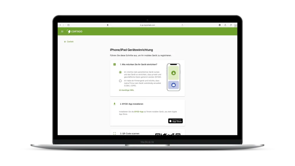 Passwort-Einstellungen im Self-Service Portal
