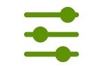 Icon for sliders and configurations