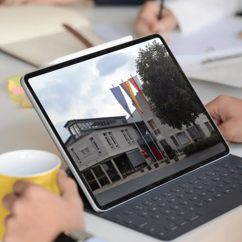 iPad use at Eschenburg town hall