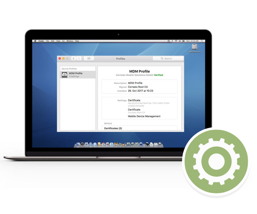 Laptop: Cortado Server 9.0 - Mobile Produktivität sicher managen
