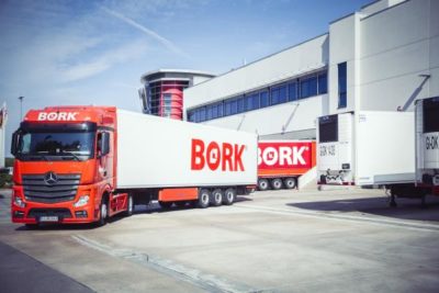 LKW der Spedition Bork