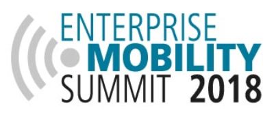 Treffen Sie Cortado auf dem Enterprise Mobility Summit 2018! Logo: Enterprise Mobility Summit 2018