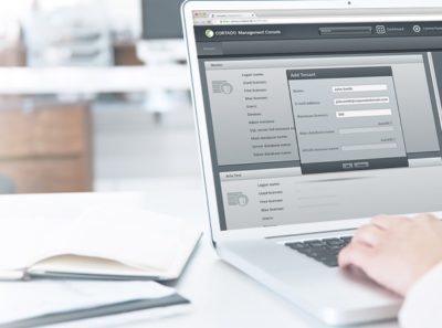 Adding a tenant via the Cortado Management Console