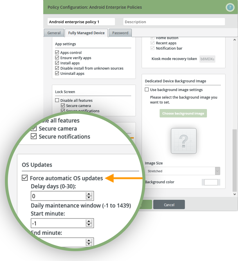 OTA Systemupdates planen