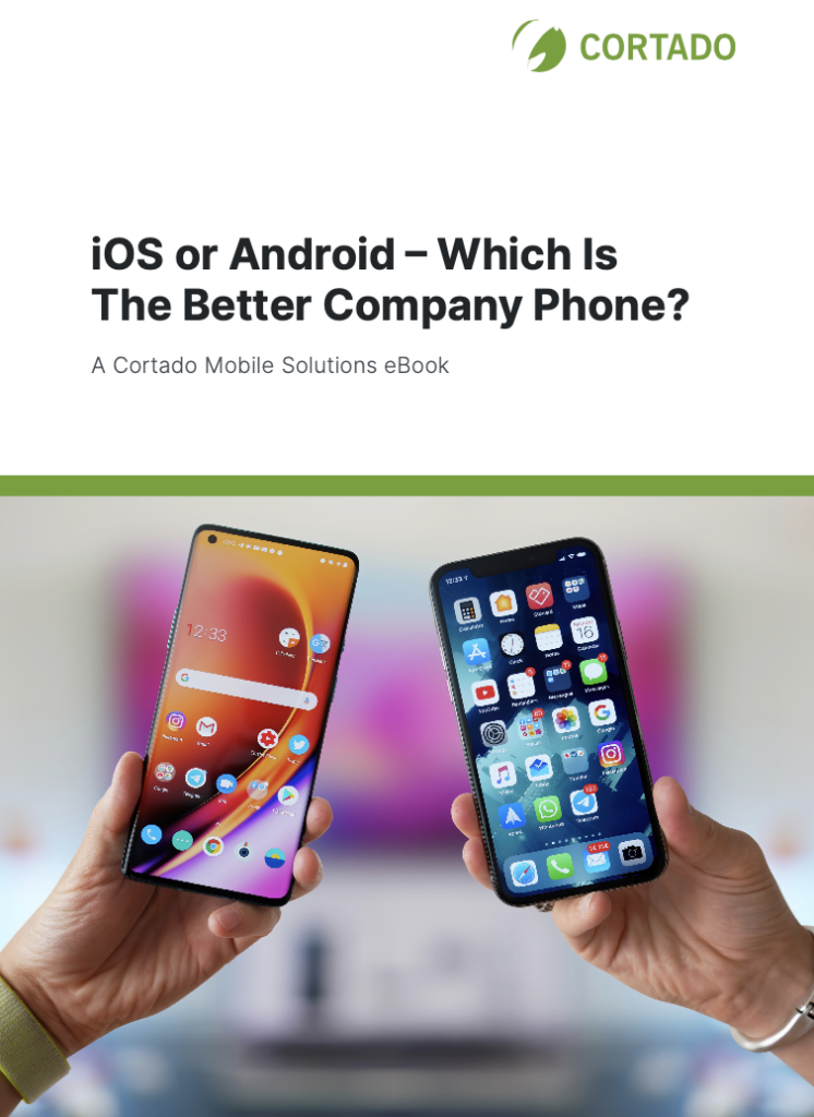 iOS or Android: Which is the better company phone? eBook