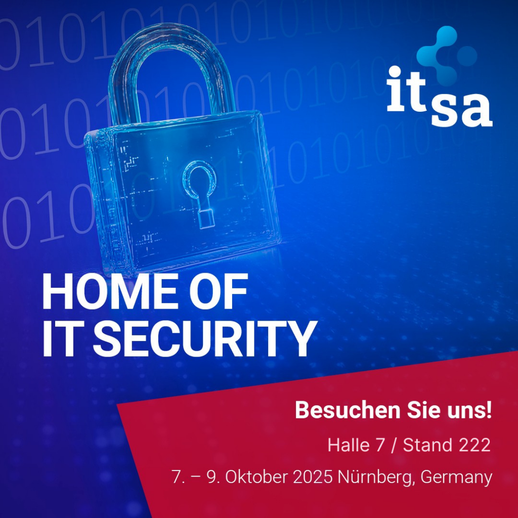 it-sa Banner mit Text 