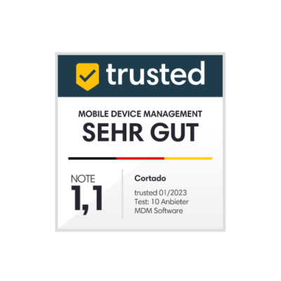 Trusted MDM-Vergleich 2023: Note 
