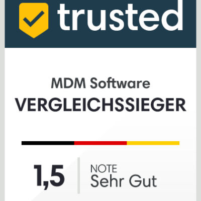 trusted MDM Software Vergleichssieger 2022