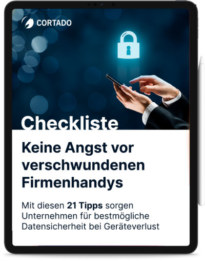 Verlorene Firmenhandys - Checkliste